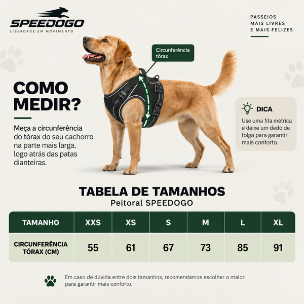 Peitoral SPEEDOGO
